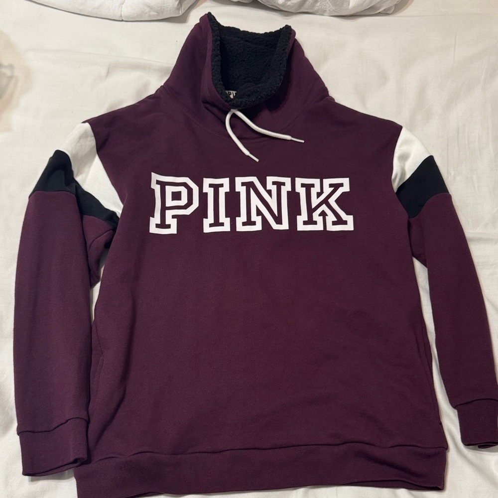 PINK Victoria's Secret Maroon Hoodie